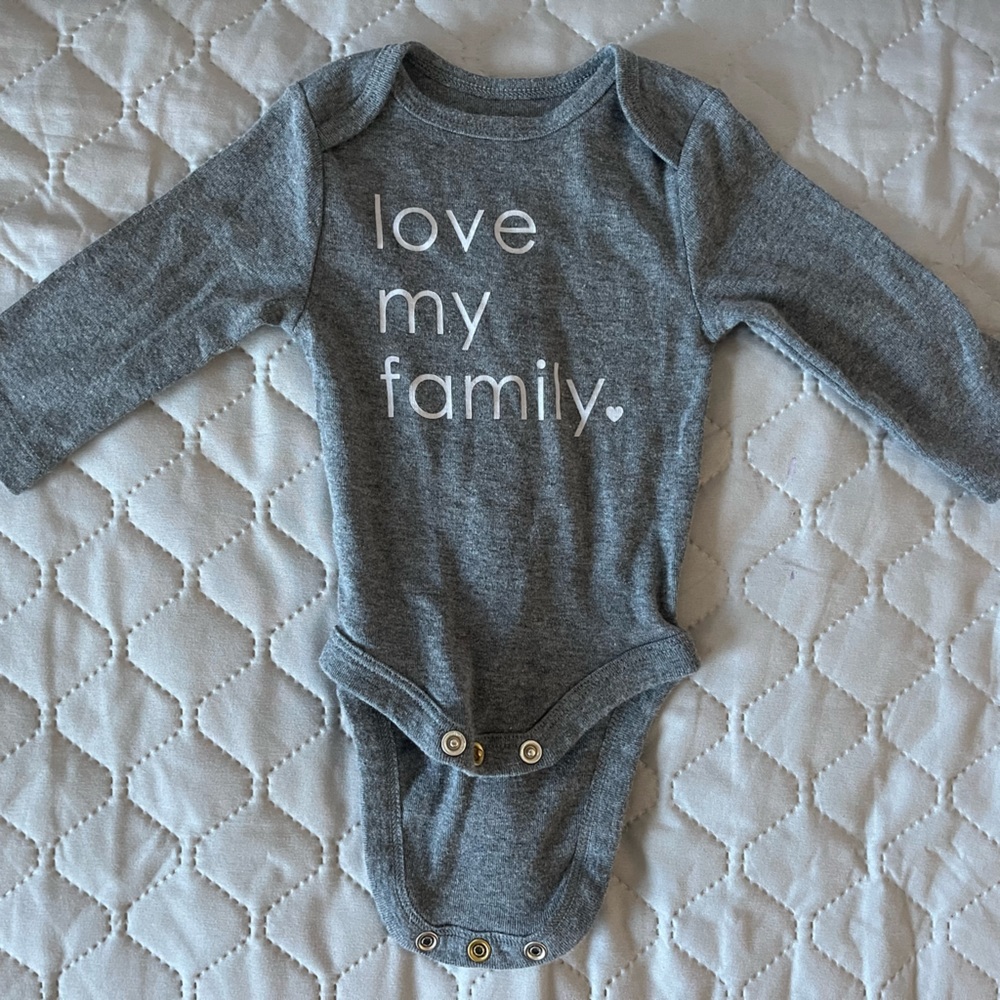 Set of 6 Newborn/0-3mos Boys Bodysuits